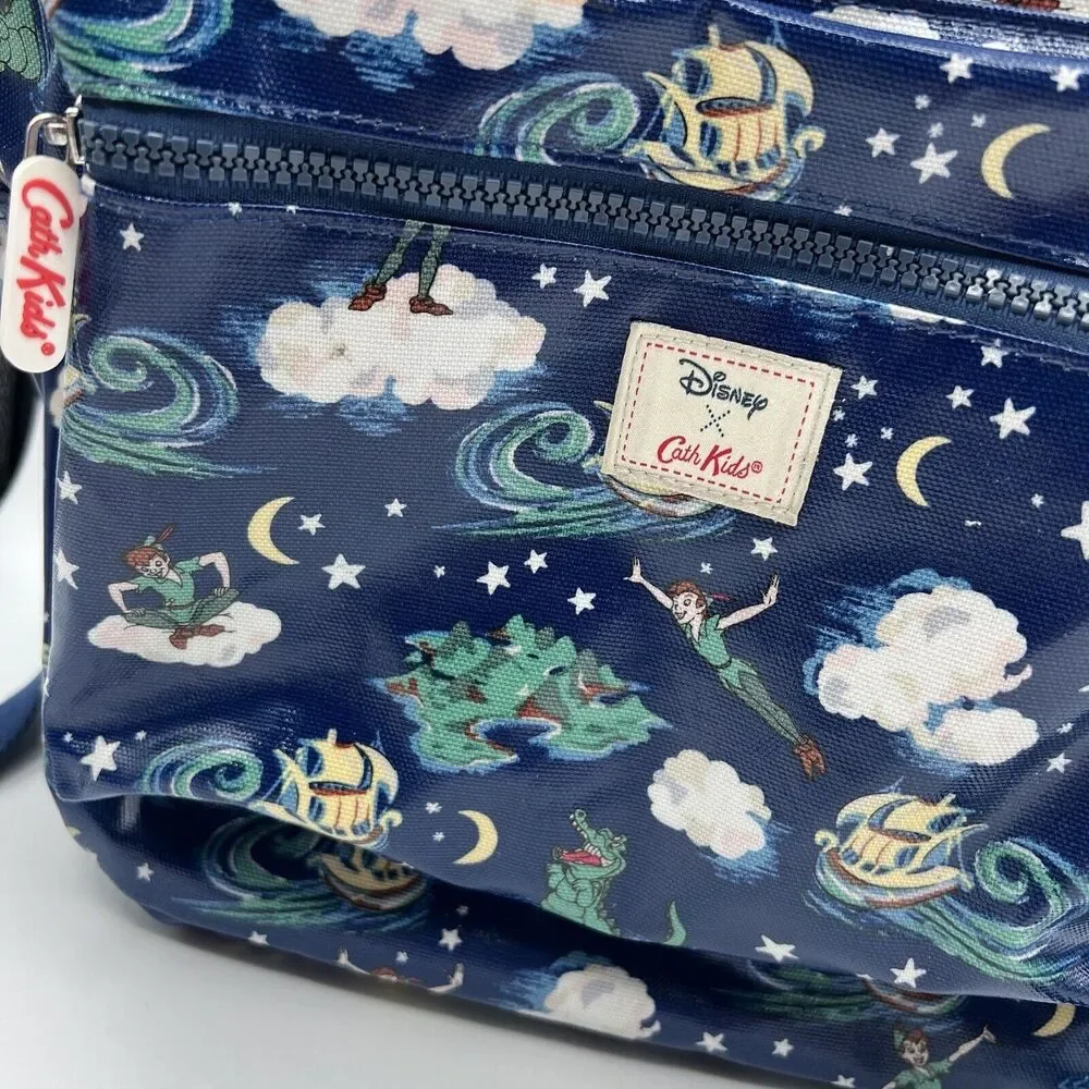 Cath Kids Kidston Disney Peter Pan Backpack Oilcloth Blue Green 15
